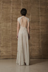 Mutedance 25 Spring/Summer Silk Maxi Dress MD-MD25SS31-HOARY
